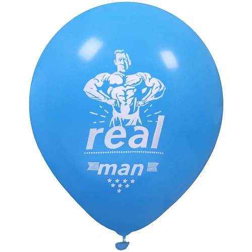 Воздушные шары  50 шт, 1025см Real MAN, (микс)_4