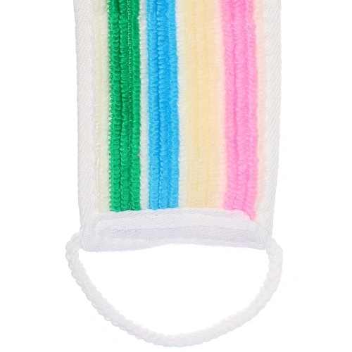 Мочалка для тела ULTRAMARINE VOLNA, комбинированная, цвет как на фото, 5910см (зип пакет и наклейка Ultramarine)✦_17