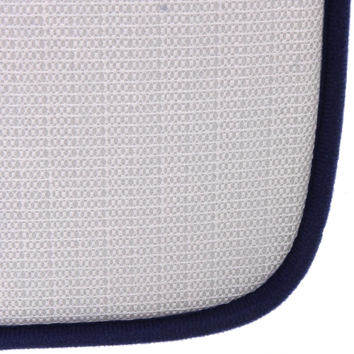 Набор для ванной и туалета 3 пр Rut  ( 2 коврика 5080+5040, 1 чехол на крышку унитаза)синий_4