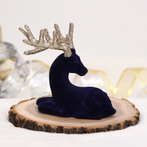 Фигурка новогодняя "Милый олень" 8.5*3.5*10 см, Сапфир