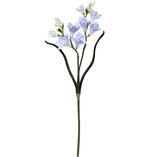 Цветок искусственный Natur 50см Орхидея голубая_4