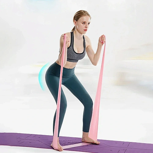 Жгут для йоги 0,35 мм15 см2 м (туба) желтый_5