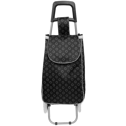 Тележка хозяйственная с сумкой (923327см, колеса 16см,грузоподъемность до 30 кг) черная DC308AG1_3