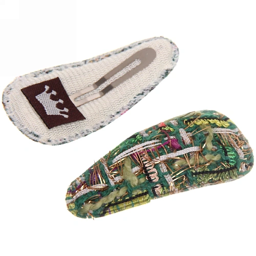 Зажимы для волос 2шт New collection - Marina, микс 6 цветов, 62,5см_14