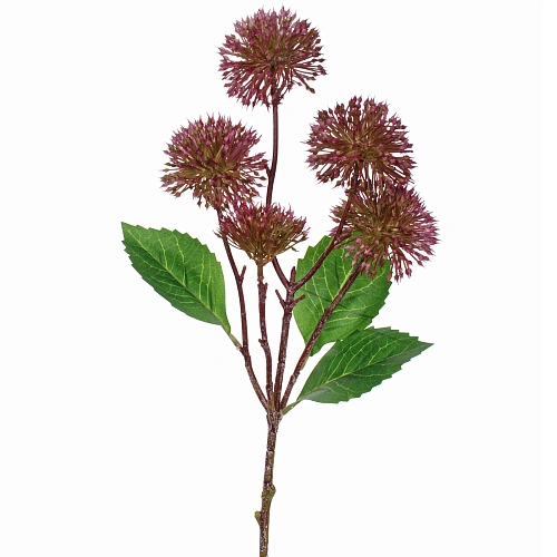 Цветок искусственный "Natur" 50см Каштан сиреневый