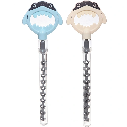 Мыльные пузыри Акула 43 см, 80 мл, 100 мл, 5 генераторов для пузырей_4