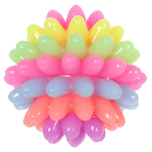 Мяч 5,5 см Ёжик попрыгун, с подсветкой_10