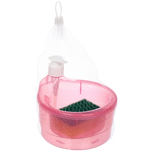 Подставка под губку с дозатором 500мл 16х15х14 F2001_5