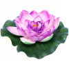 Растение водоплавающее "Кувшинка Розитта" d-17см сиреневая