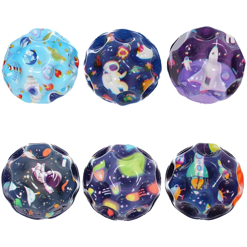 Мяч 6,3 см Космос попрыгун_6