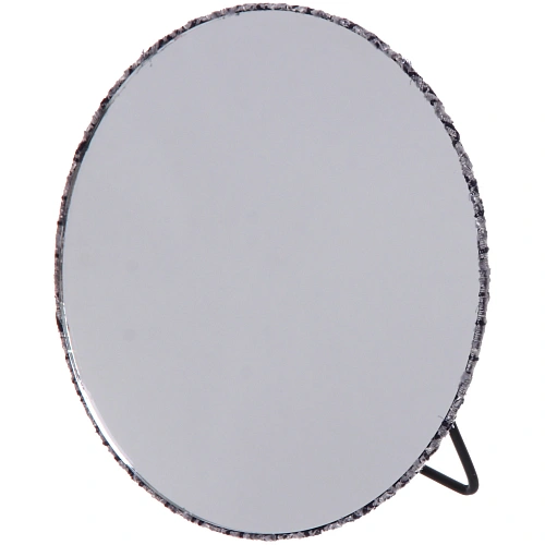 Зеркало настольное ФРАТЕЛЛИ, серо-черный цвет, 1515см (коробка)_3