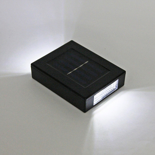 Фонарь садовый Иллюзия 10,88,42,7 см, на солнечной батарее (свечение белый) 4 LED_3