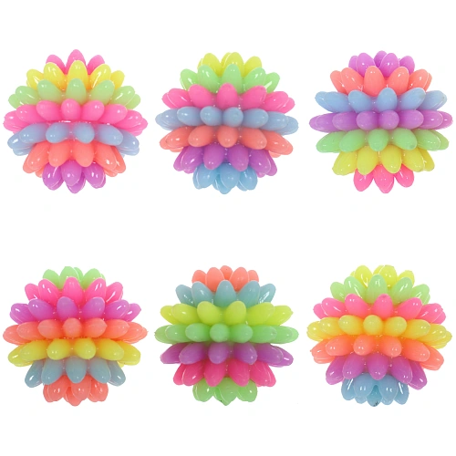 Мяч 5,5 см Ёжик попрыгун, с подсветкой_8