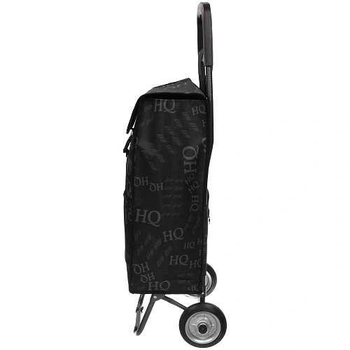 Тележка хозяйственная с сумкой (933326см, колеса 14 см, грузоподъемность до 25 кг) черная SYD-007_4