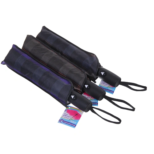 Зонт мужской полуавтомат ESTET, микс 4 цвета, 8 спиц, d-95см, длина в слож виде 40см  _25