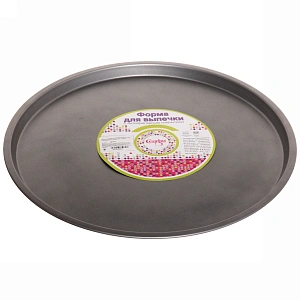 Форма для выпечки металлическая 31*1,6см с антипригарным покрытием "Селфи"