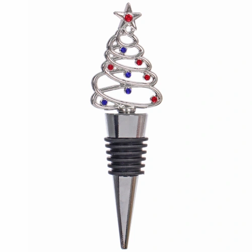 Пробка для бутылок "Ёлочка" с камушками