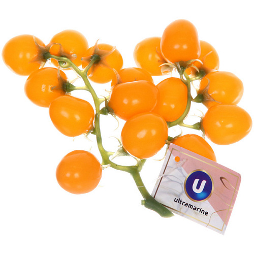 Муляж Ветка помидоры Черри желтые 22см_3