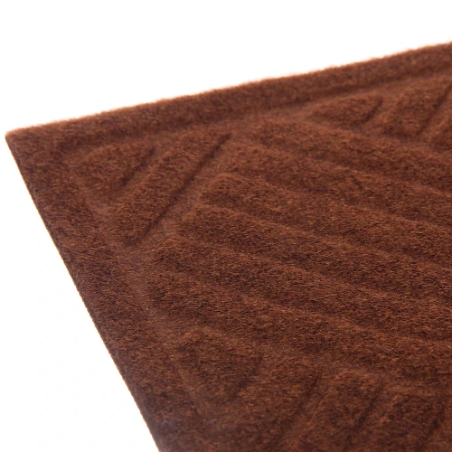 Коврик придверный Селфи 3757 см квадраты коричневый_3