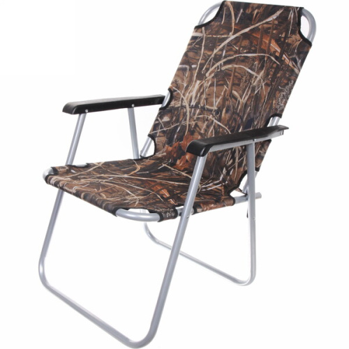 Кресло складное с подлоктониками 87*56*65 см "Трон", Осенний лес ДоброСад