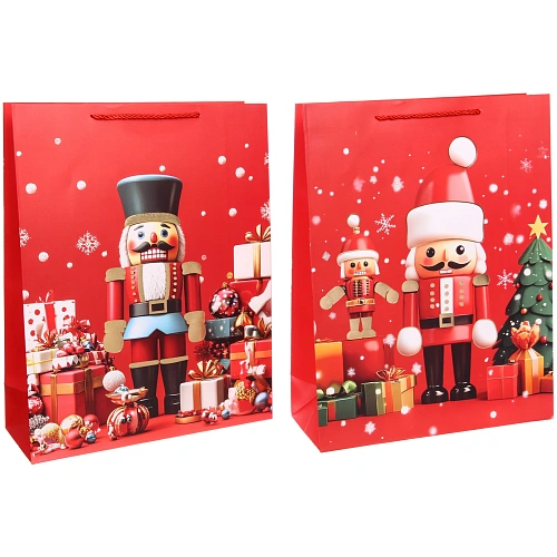 Пакет подарочный Щелкунчик 314012 см, микс_3