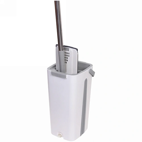 Набор для уборки Селфи Клио (ведро с отжимом, швабра, две насадки) в цветной коробке 264_3