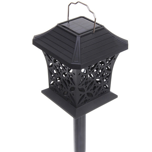 Фонарь садовый Вечер 121213,5 см (h=60 см) на солнечной батарее (универсальный), Теплый белый_8