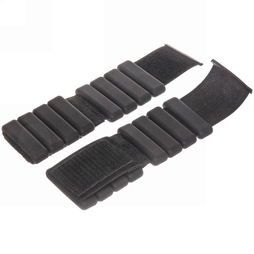 Утяжелитель для рук и ног Fit Band, 2 шт, 900 гр, черный_3