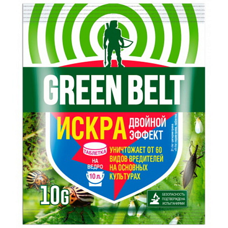 Средство от вредителей "Искра" двойной эффект 10г (таблетки)