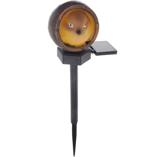 Светильник на солнбатарее Воробей 8,588,5 см, (свечение теплый белый)_4