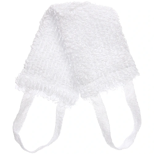 Мочалка для тела полипропиленовая PREMIER, цвет белый, 4215см_3