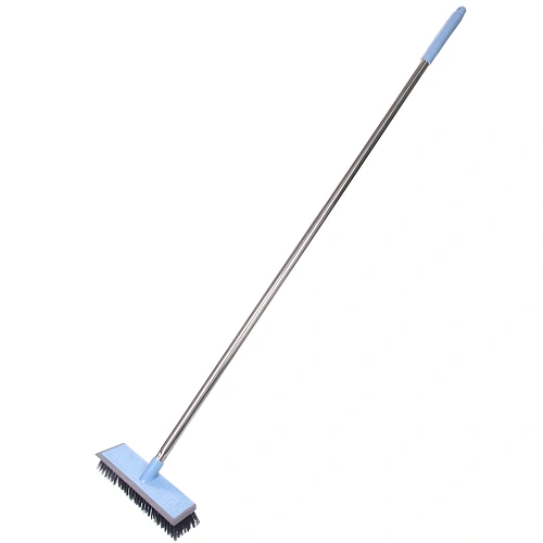 Щетка-скраббер для чистки пола черенок 120см_3