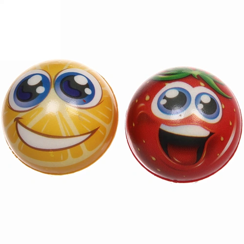 Мяч  6,3 см Спелые фрукты (антистресс)_5