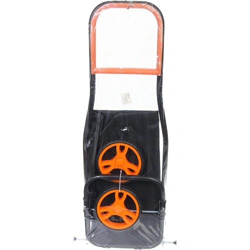 Тележка хозяйственная с сумкой (932538см, колеса 16см,грузоподъемность до 30 кг) оранжевая DC307_14