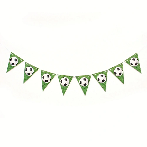Растяжка "Футбол" 20 x16.5 см, 8 флажков 