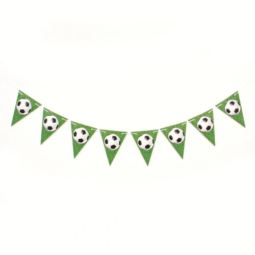 Растяжка "Футбол" 20 x16.5 см, 8 флажков 