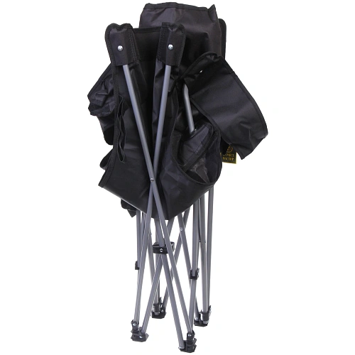 Кресло складное 2 в 1 до 100 кг DC-8077, 835511085 см, цвет чёрный, Турист Мастер_7