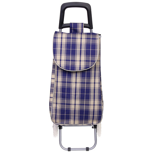 Тележка хозяйственная с сумкой (933326см, колеса 16см,грузоподъемность до 30 кг) синяя SYD-016_3