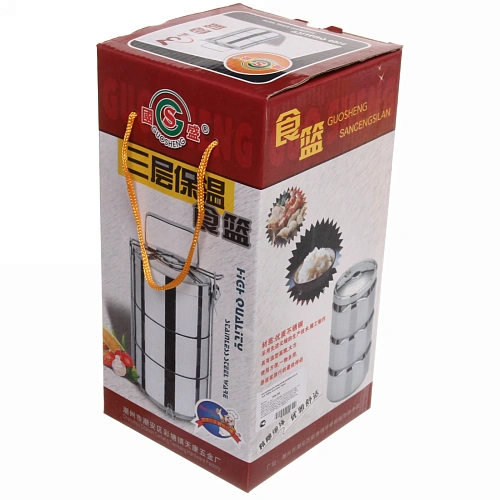 Контейнер для продуктов металлический 13,519,5см 3 уровня, термо_6