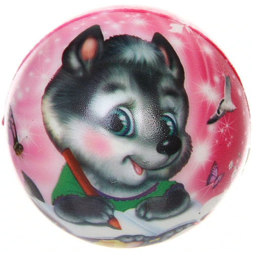 Мяч  6,3 см Радостное лето (антистресс), микс СТИКЕР НА ВЛОЖЕНИЕ_6