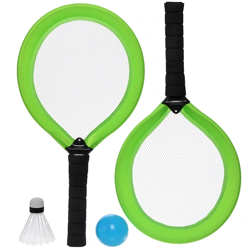 Теннис пляжный в наборе BT-9350B-1 2 ракетки 4524 см, шарик, волан_6