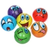 Мяч  6,3 см "Веселые мордашки" (антистресс), микс СТИКЕР НА ВЛОЖЕНИЕ