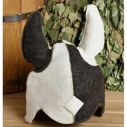 Шапка банная фигурная "Викинг", цвет комбинированный, без упаковки