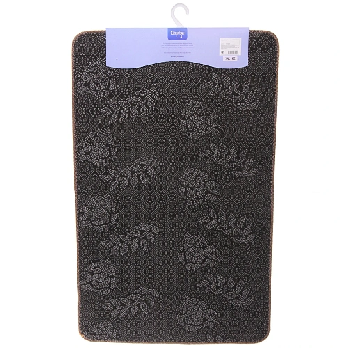 Набор для ванной и туалета 3 пр Элара ( 2 коврика 5080+5040, 1 чехол на крышку унитаза)_7