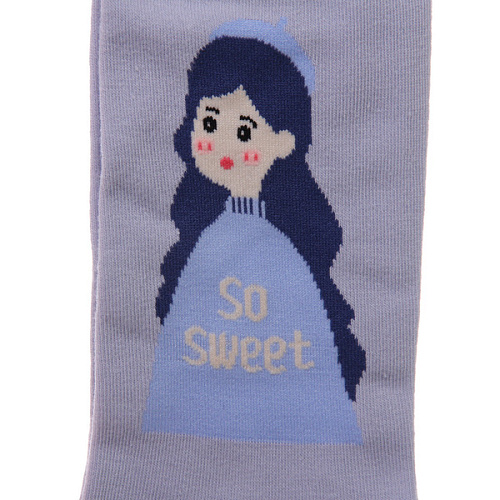 Носки женские ARTE - Девушка с рисунком, микс_7