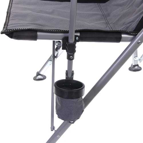 Кресло складное с подлокотниками до 100 кг SJ-0054, 585892 см, цвет серый, ТуристМастер_8