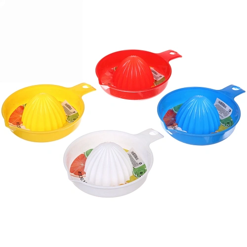 Соковыжималка пластиковая для цитрусовых с ручкой 19144,5см, цвета микс_8