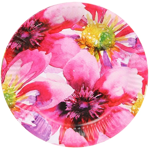 Тарелка бумажная 18 см в наборе 10 шт "Летнее настроение"