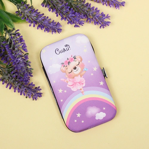 Набор для маникюра в футляре 6 предметов СИЯЙ!,116,5см (разработка РЦ Восток  пакет с подвесом)_5