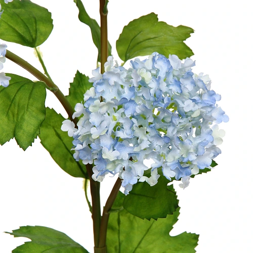 Цветок искусственный Natur 65см Гортензия голубая_3